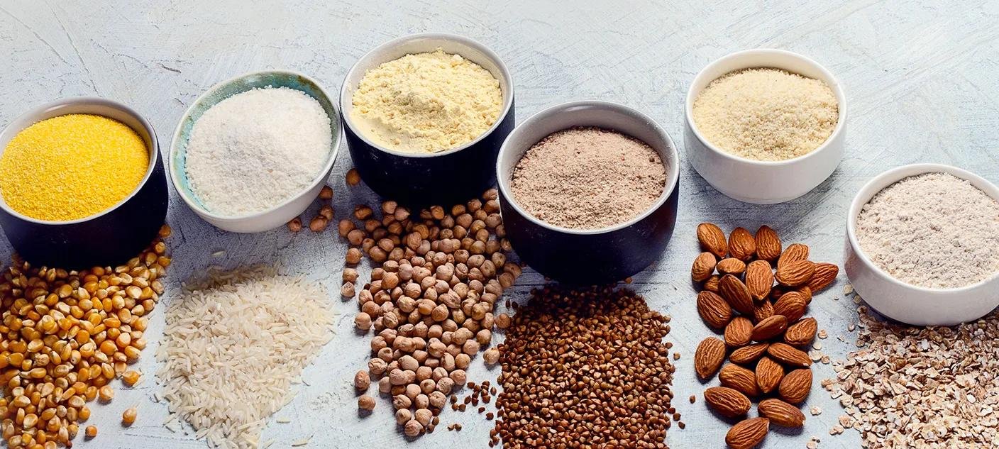 Farina e frutta secca