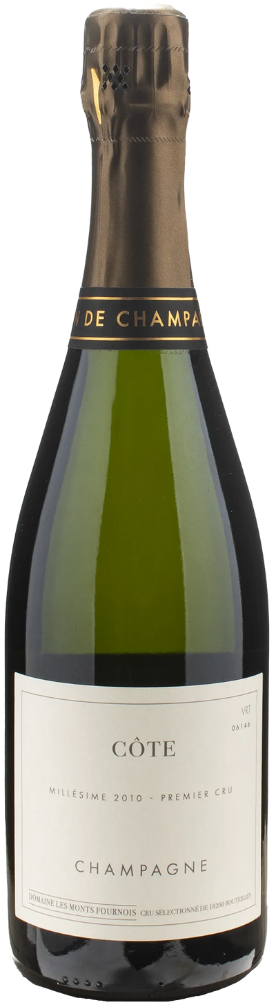Champagne Premier Cru Cote Vertus Extra Brut Les Monts Fournois