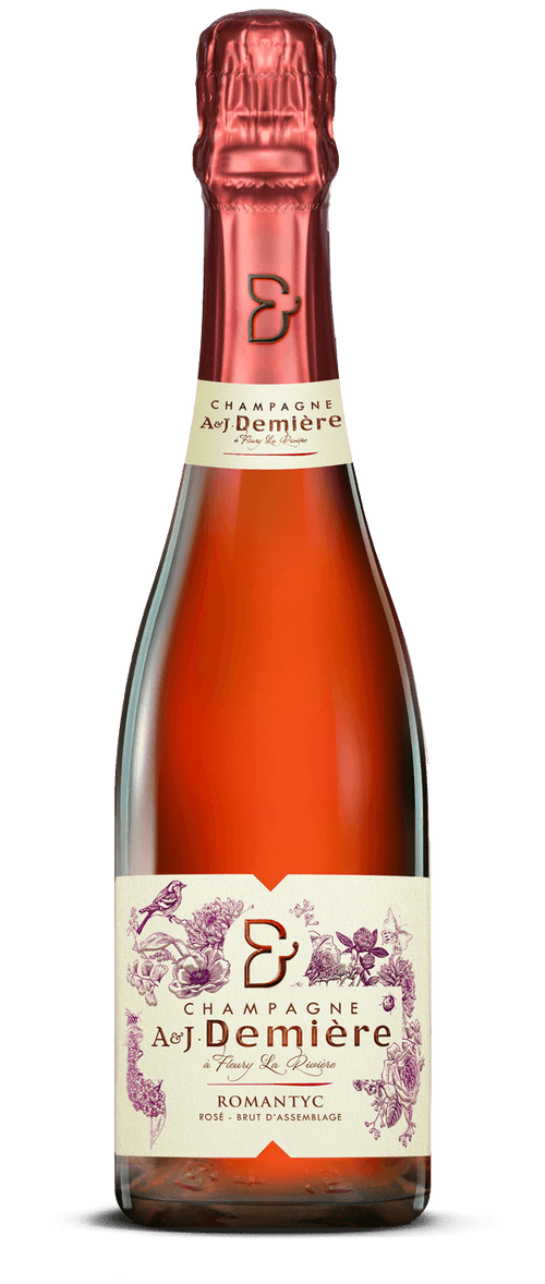 Champagne Romantyc Rosé Brut Demière