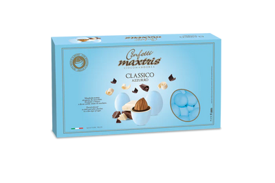 Confetti Ciocomandorla Classico Celeste Maxtris