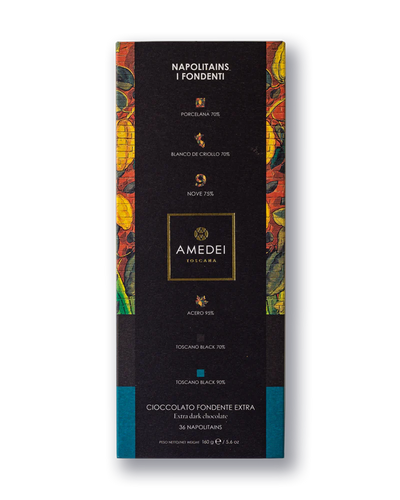 Confezione di Napolitains I Cru Fondenti Amedei