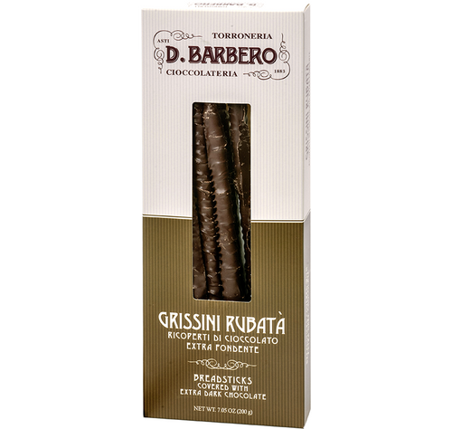 Grissini Rubatà Ricoperti di Cioccolato Barbero