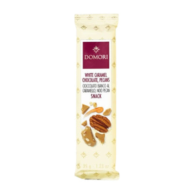 Snack Domori Cioccolato Bianco e Noci Pecan