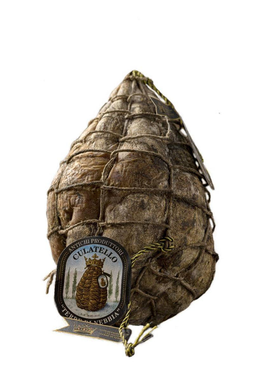 Culatello Terre di Nebbia Presidio Slow Food intero in corda
