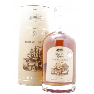 Rhum Vieux Agricole Brut de Fut 2003 Rhum Bielle (Marie Galante) 2003 70 cl