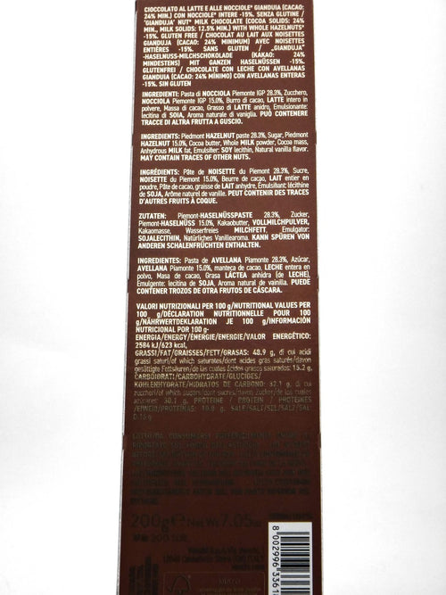 Gianduia al Latte Nocciolato Piemonte