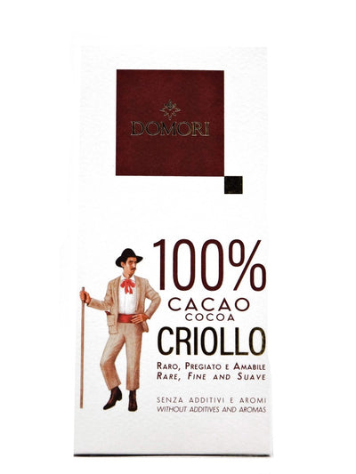 Tavoletta di Cioccolato Fondente 100% Blend Criollo