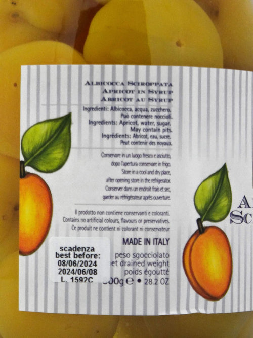 Albicocca Sciroppata
