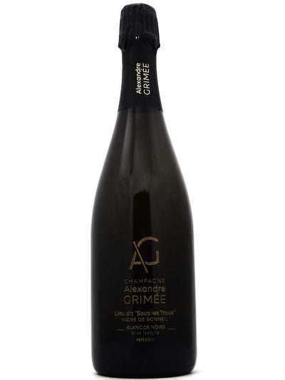 Champagne Blanc de Noirs Nature Sous les Trous