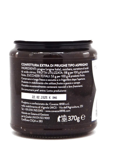 Confettura Extra di Prugne tipo asprigno
