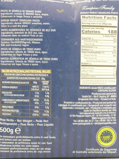 Mezzi Paccheri Rigati