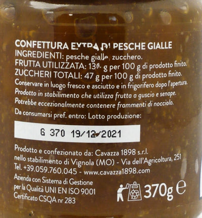 Confettura Extra di Pesche Gialle