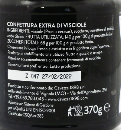 Confettura Extra di Visciole