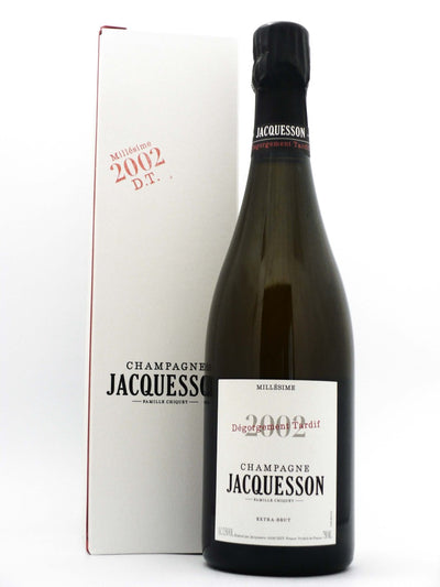 Champagne Dégorgement Tardif 2002