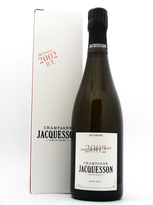 Champagne Dégorgement Tardif 2002