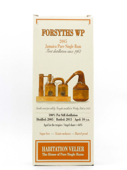 Forsyths WP 2005 Jamaica Pure Single Rum