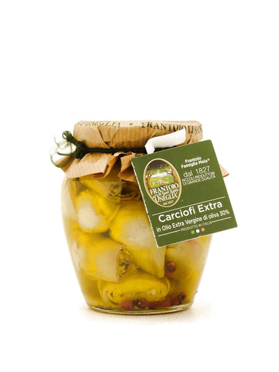 Carciofini Extra in olio Extra Vergine d'Oliva Frantoio di Sant'Agata d'Oneglia 290 g
