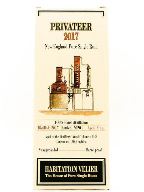Privateer New England Pure Single Rum 2017