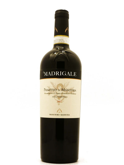 Madrigale Primitivo di Manduria Dolce naturale Consorzio Produttori Vini Manduria 2013 75 cl