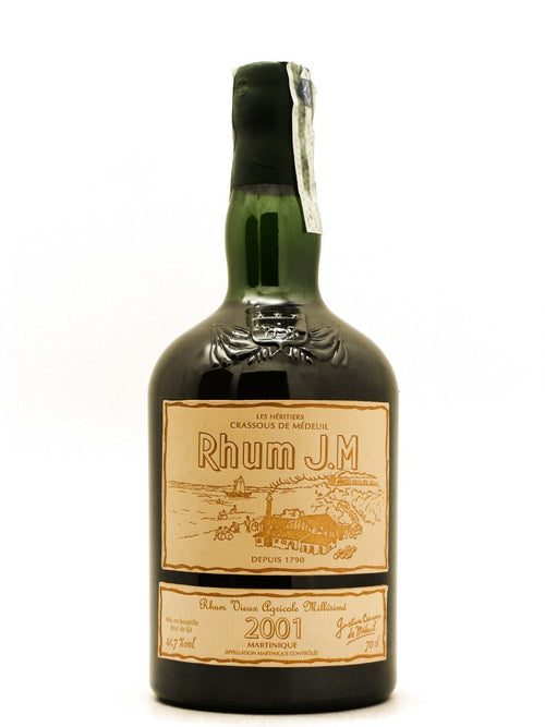 Rhum Agricole J.M. Millesimé 2008