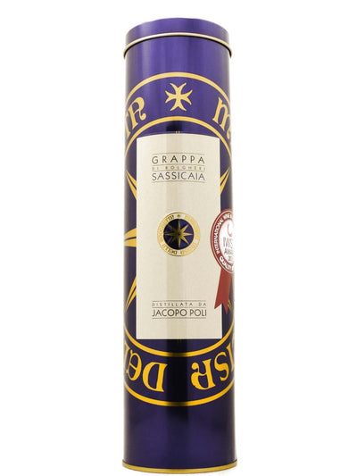 Grappa di Sassicaia Riserva distillata da Jacopo Poli