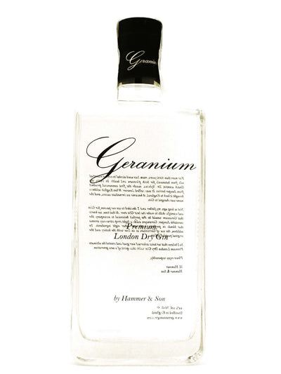 Geranium Gin Hammer and Son 70 cl