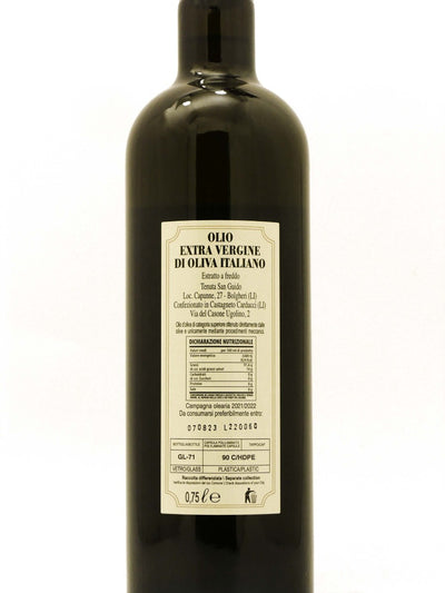 Olio Extravergine d'Oliva Sassicaia Raccolto 2024