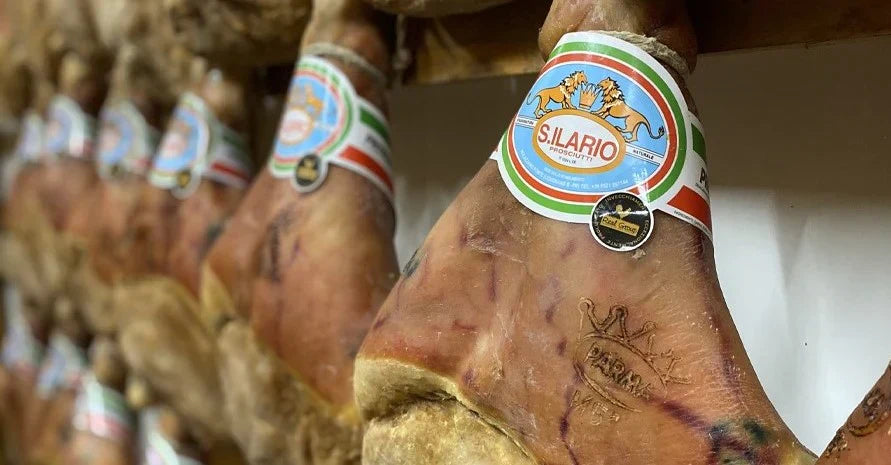 Prosciutto di Parma DOP intero con corona ducale – selezione Drogheria Pedrelli