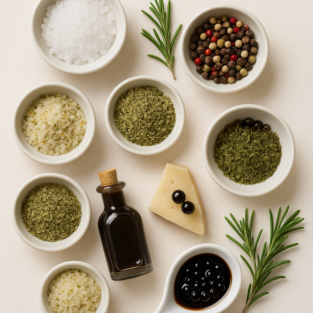 Sale, spezie e condimenti: piccoli tocchi che fanno grande un piatto