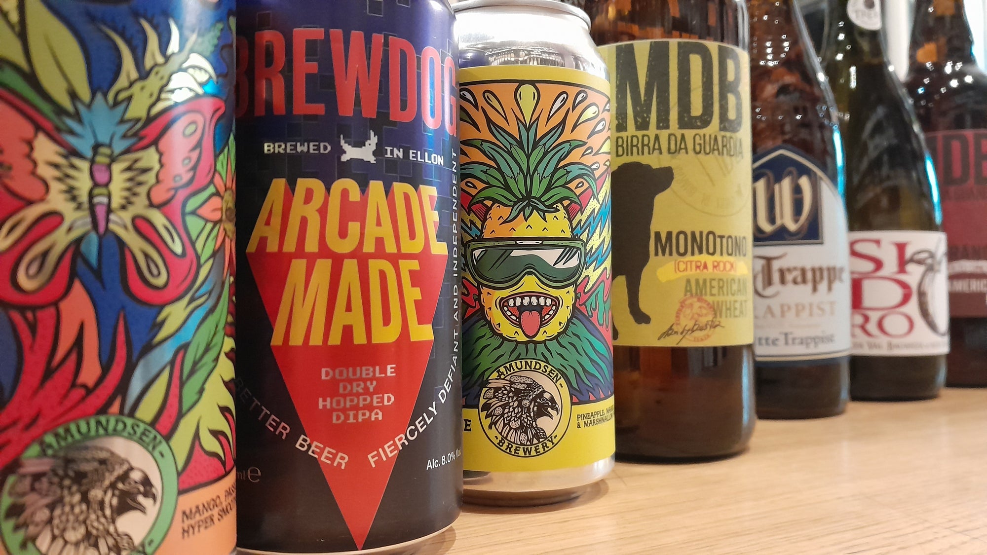selezione di birre artigianali Pedrelli: IPA, Sour, Stout, Belgian Ale, Weizen, Lambic e molto altro.