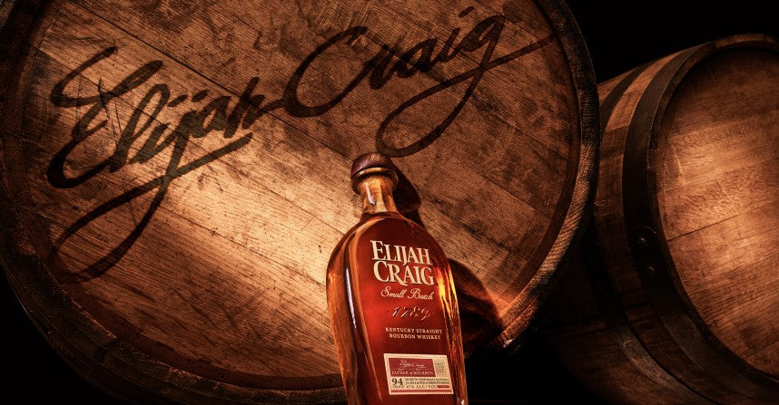 Botti di maturazione per il bourbon whisky di Elijah Craig