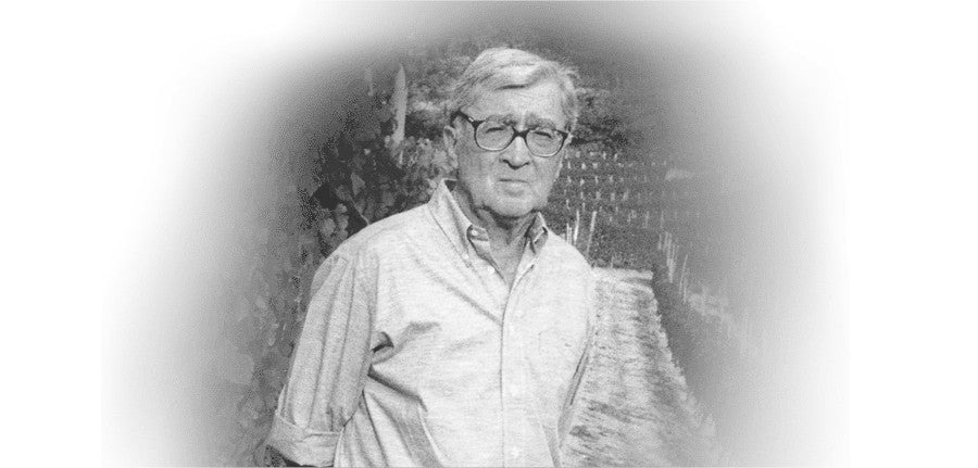 Bruno Giacosa nelle sue vigne sulle Langhe