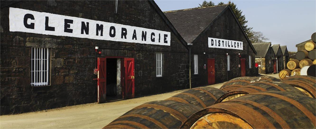 Distilleria Glenmorangie di Whisky scozzese nelle Highlands