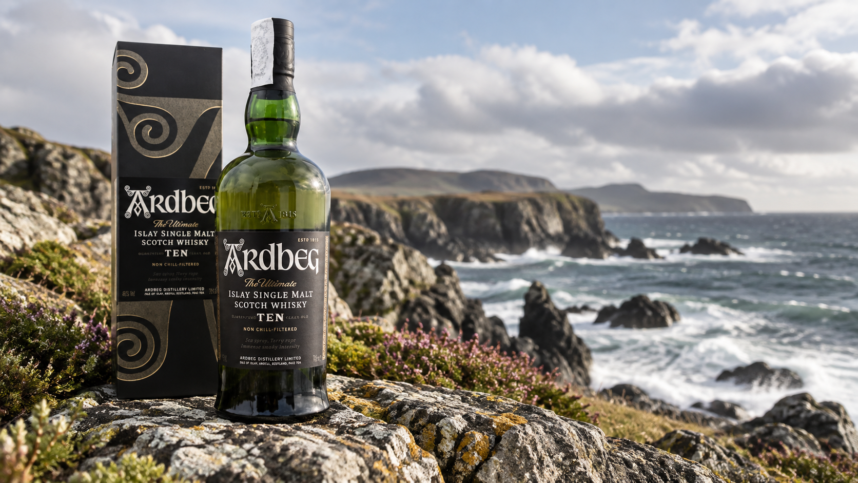 Whisky scozzese di Islay, della distilleria Ardbeg