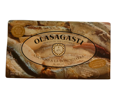 Acciughe del Cantabrico in Guazzetto Olasagasti – Pesce Azzurro