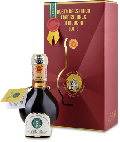 Aceto Balsamico Tradizionale DOP Nastro Giallo | Acetaia La Bonissima