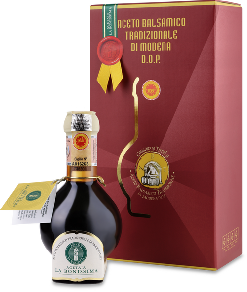 Aceto Balsamico Tradizionale DOP Nastro Giallo | Acetaia La Bonissima