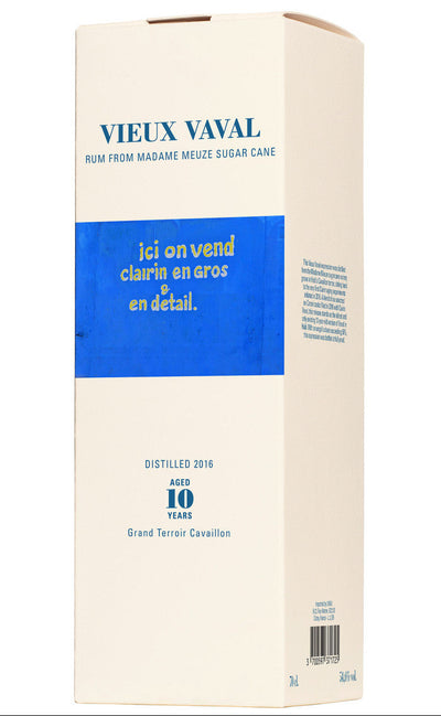 Astuccio Clairin Vieux Vaval 10 Anni 2016 Ex-Caroni Cask
