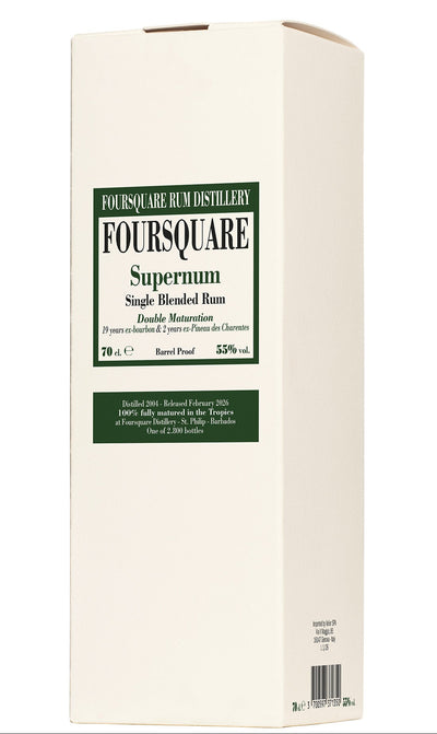 Astuccio di Foursquare Supernum Rum 21 Anni 