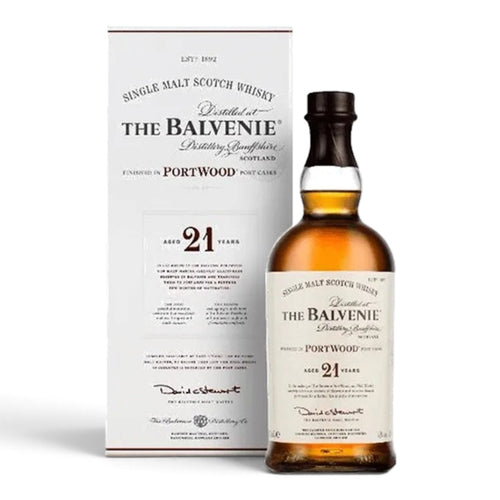 Astuccio Balvenie 21 Anni PortWood con bottiglia da 70 cl