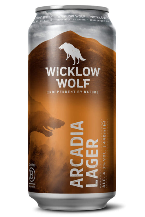 Birra Arcadia Lager Wicklow Wolf – Senza Glutine 4,3% 