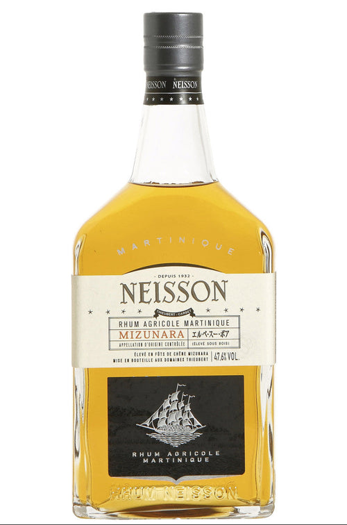 Bottiglia Neisson Mizunara, rhum agricole della Martinica da 70 cl