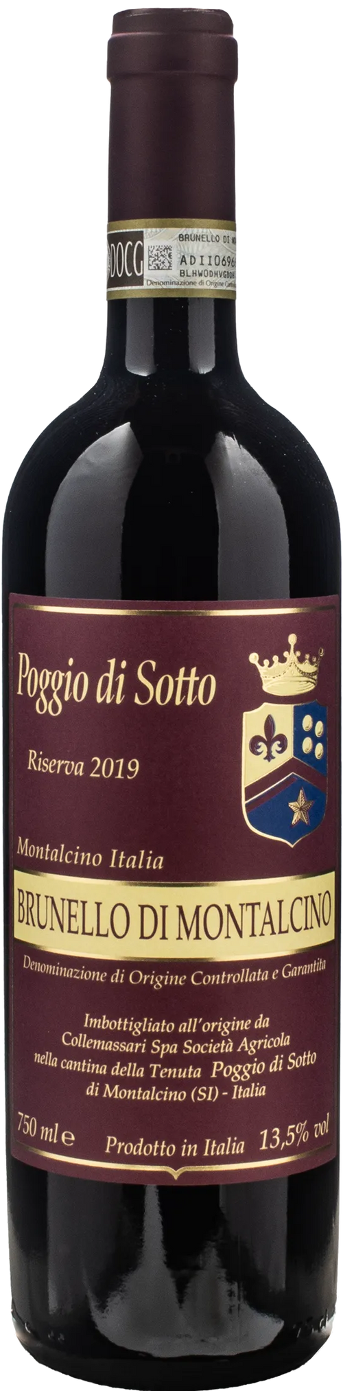 Brunello di Montalcino Riserva 2019 Poggio di Sotto