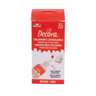 Colorante Liposolubile Rosso – Decora