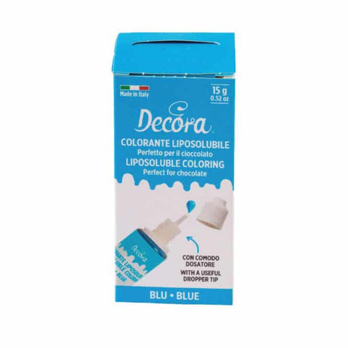 Colorante alimentare Liposolubile Blu – Decora