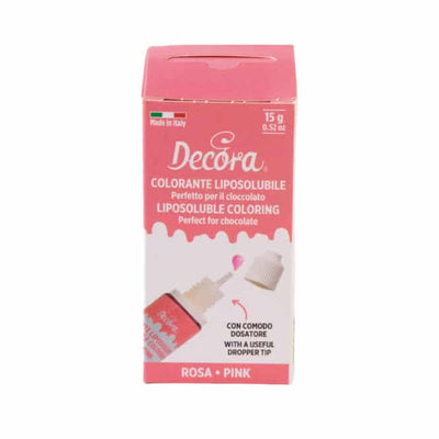 Colorante alimentare Liposolubile Rosa – Decora