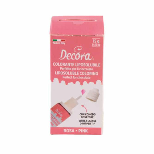 Colorante alimentare Liposolubile Rosa – Decora