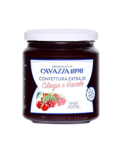 Confettura Extra Visciole e Ciliegie Cavazza – senza conservanti