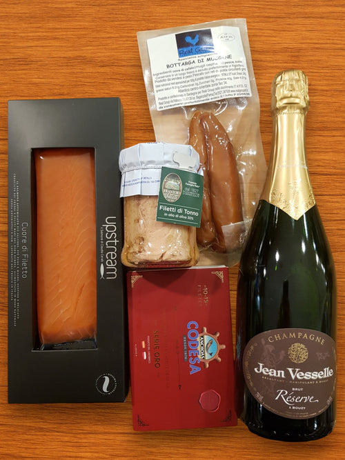 Confezione regalo gastronomica gli ittici