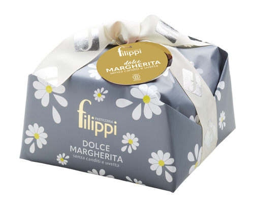 Dolce Natalizio Margherita senza canditi e uvetta Filippi